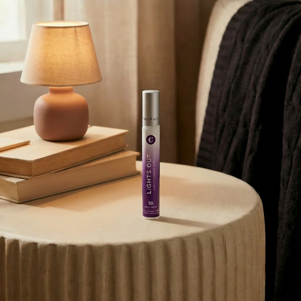 Lights Out Sleep Aid Oral sublingual Spray that helps you fall asleep faster