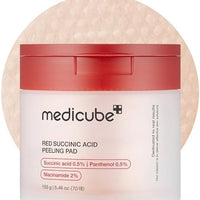 Red Succinic Acid Toner Pads