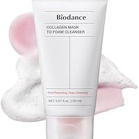 Collagen Mask to Foam Cleanser