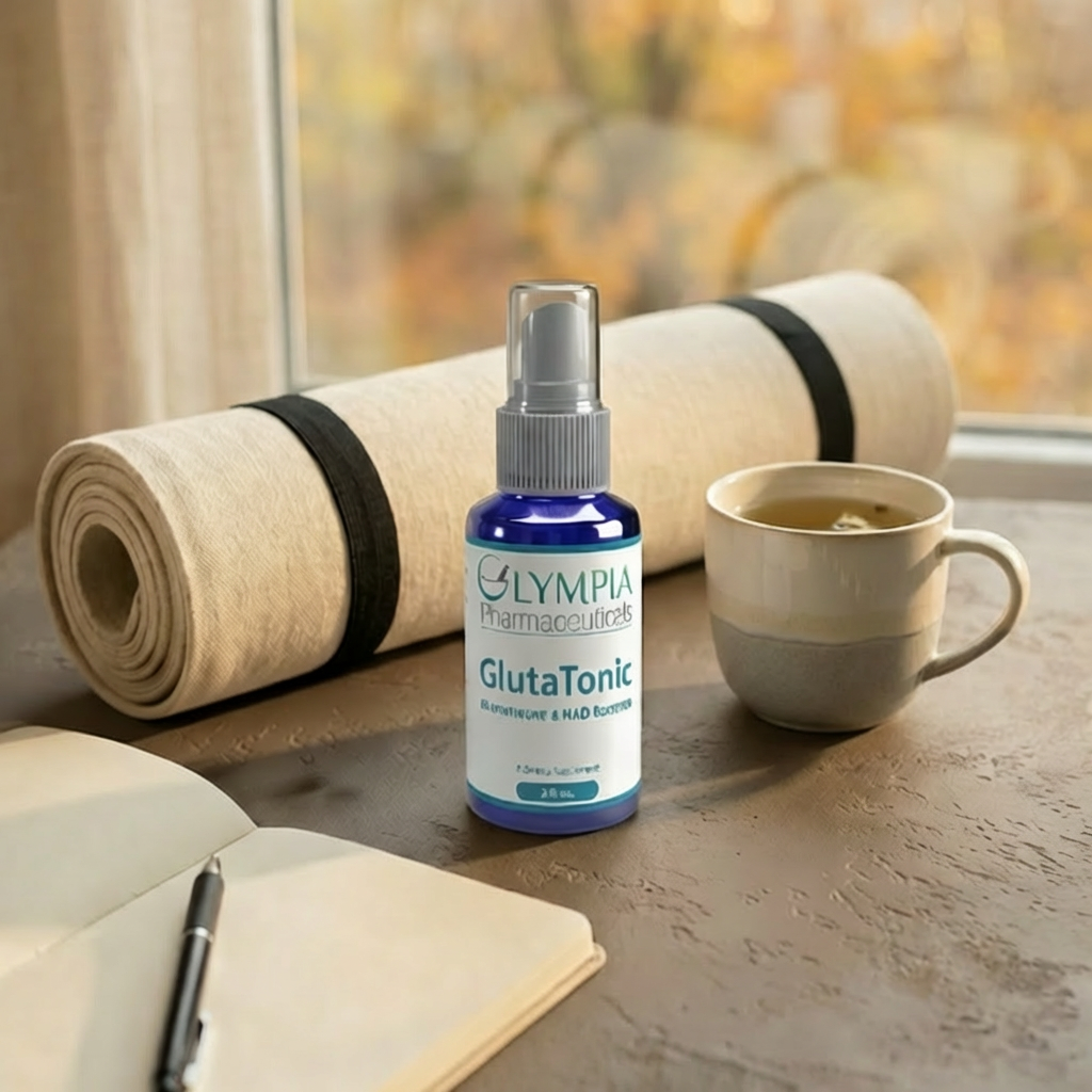 Olympia Pharmaceuticals GlutaTonic Start the day with and energy and clarity